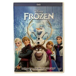 Disney Frozen DVD 2013 Animated PG Disney Studios Region 1 With Bonus Extras